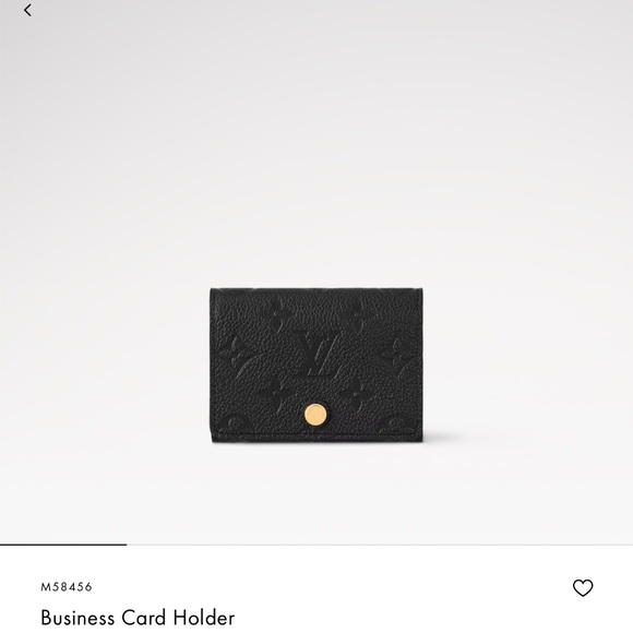 Louis Vuitton Business Card Holder in Cherry M58457 - Picture 12 of 14